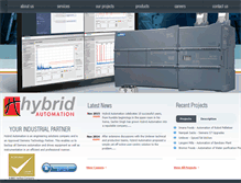 Tablet Screenshot of hybridautomation.co.za